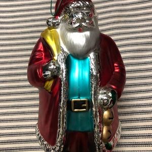 Department 56 12” santa ornaments